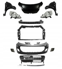 фото thumb №1, Peugeot 107 p lift 2009-2012 kompletny перед капот