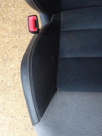 фото thumb №10, Skoda octavia ii vrs рестайлінг 08-13 сидіння лівий перед переднє шкіра алькантара