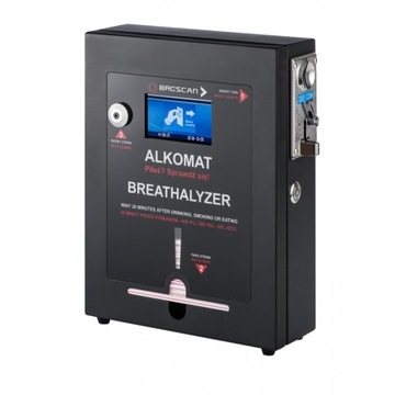 Алкотестер BACscan F-3, активируемый кнопкой.