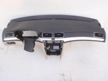 фото thumb №5, Skoda superb 2 ii krem панель консоль подушки