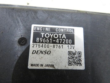 фото thumb №7, Комп'ютер двигуна 89661-47200 1.8h toyota prius iii