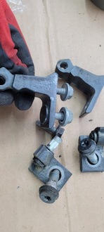 фото thumb №8, A6 c7 4g s6 петля петли дверь левая левый задняя задние lz7s