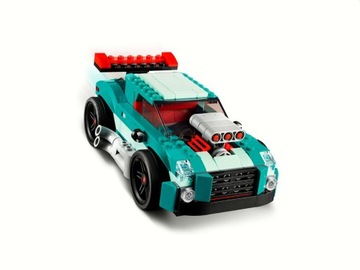 LEGO 31127 Creator 3w1 Uliczna wyścigówka Klocki