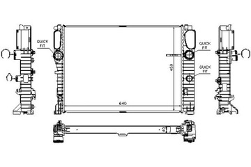 фото thumb №11, Радиаторов двигателя mercedes e-class w211 02-09 e350