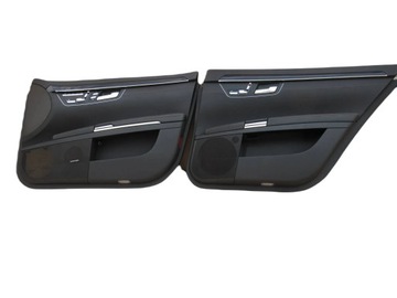 фото thumb №15, Mercedes s w221 221 длинный обивка сиденье сиденья диван обшивки czrwona nić