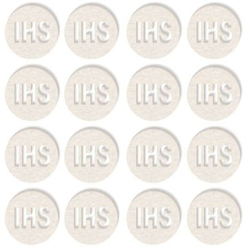 Скрапки КАРТОННЫЕ HOSTIA IHS Communion 20х20мм 16 шт.