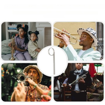 INSTRUMENTY MUZYCZNE Trąbka SLIDE ZAWÓR PIERŚCIENIOWY