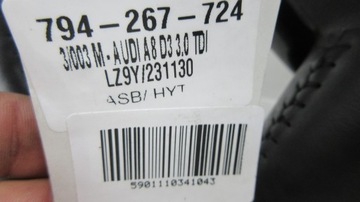 фото thumb №9, Audi a8 d3 рестайлінг кермо подушка подушка безпеки водія