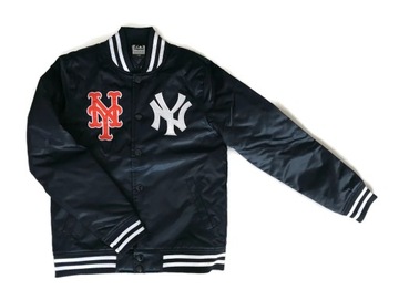 Бейсбольная куртка New York Yankees Mets Majesic L