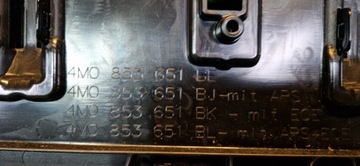 фото thumb №7, Решітка радіатора переднє решітка перед audi q7 рестайлінг чорний acc камера 2023- 4m0853651be