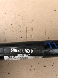 фото thumb №5, Привідний вал ліва vw tiguan 5n0407763d