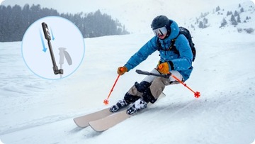 Крепление для лыжных палок Insta360 Ski Pole Mount