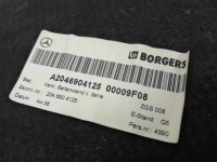 фото thumb №6, Mercedes c w204 обшивки обивка багажника 2 szt