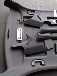 фото thumb №8, Стеля чорна amg mercedes w204 sedan панорама