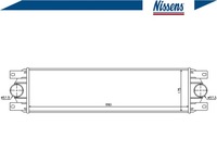 фото thumb №2, Nissens 96890 радіатор повітря наддувний