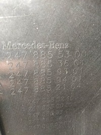 фото thumb №11, Mercedes b klasa w247 247 18- бампер перед передний 6xpdc