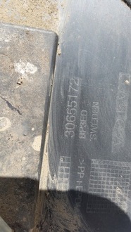 фото thumb №6, Volvo s80 ii v70 iii захист плита pod бампер передній 30655172