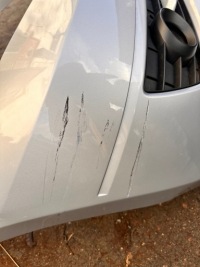 фото thumb №9, Mercedes a klasa w169 рестайлинг бампер перед передний серебряный классика lak 761