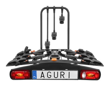 ВЕЛОСИПЕДНАЯ ПЛАТФОРМА AGURI ACTIVE BIKE 3 ЧЕРНАЯ