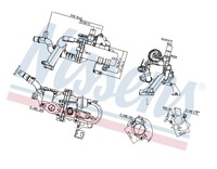 фото thumb №11, Nissens 989285 радіаторів, рециркуляція вихлопних газів