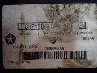 Fiat freemont 11- модуль підсилювач аудіо 05064981am 05064947an в Україні, фото thumb