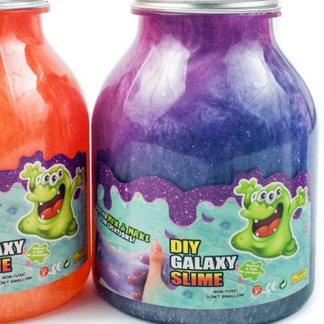 Zestaw SLIME GALAXY PERŁOWE Masy SEMSORYCZNE Plastyczne IS