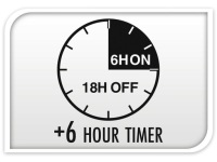 Садовые светильники GIRLANDA 6 LED Outdoor TIMER - 5,5 м
