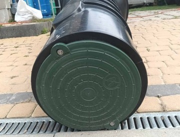 РЕЗЕРВУАР КАНАЛИЗАЦИЯ НАСОСНАЯ СТАНЦИЯ колодец ZP150/155 fi300 150л высота 155см + КРЫШКА