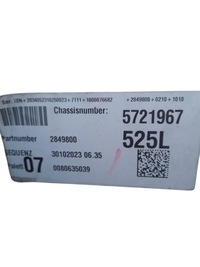 фото thumb №5, Бак топлива scania ngs r s c p 525l оригинал 2849800 новый model