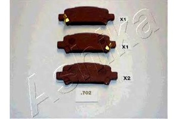 фото thumb №1, Тормозные колодки тормозные subaru forester sf 2.0 ashika