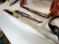 фото thumb №7, Задній gryf хром 3 частини з прокладка mercedes 107