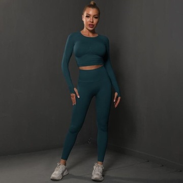 Женские леггинсы спортивные леггинсы Sports Set STED с высокой талией