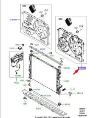 фото thumb №7, Land rover range rover evoque l538 вентилятор двигуна lr100364 оригінальна запчастина
