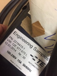 фото thumb №8, Vw audi шланг зарядний зарядний пристрій 12e971675l