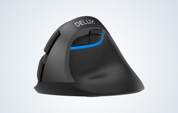 Беспроводная вертикальная мышь Delux BT+ 2,4G, 2400 точек на дюйм