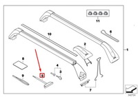фото thumb №9, Ключ dynamometryczny do багажника даховий mini cooper r56 2230149