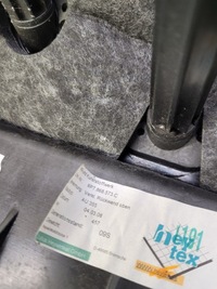 фото thumb №5, Захист стіни спинка audi a3 cabrio 8p7868573c