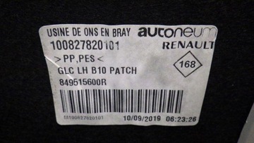 фото thumb №8, Обивка багажника левый зад renault zoe ii 849515600r