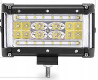 фото thumb №10, Лампа рабочая противотуманная фара dalekosiężna прожектор 12v 24v 44x led cree 210w 14cm