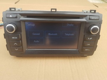 фото thumb №5, Радіо cd toyota auris ii 2012-2015 ні гібрид