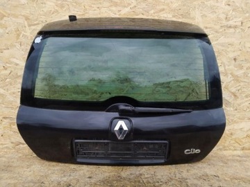 фото thumb №4, Задняя крышка зад крышка babażnika зад стекло renault clio ii рестайлинг 2 чёрная