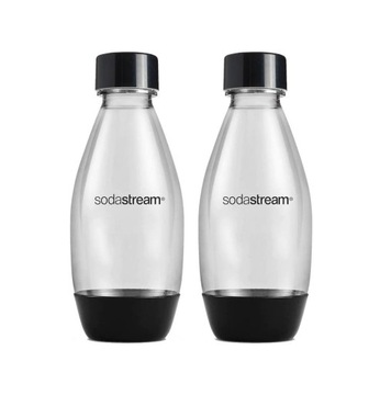 X2 БУТЫЛКИ ДЛЯ ВОДЫ SODASTREAM FUSE 0,5 Л — ЧЕРНЫЕ, ДВЕ УПАКОВКИ