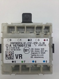 фото thumb №1, Модуль двері mercedes-benz gle w167 модуль / блок керування двері a1679001718