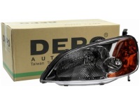 фото thumb №1, Лампа фара левый honda civic vii mk7 00-05