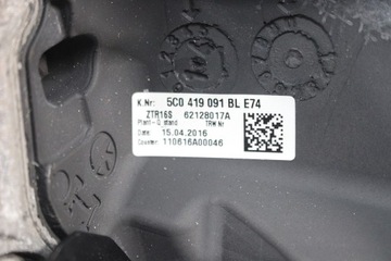 фото thumb №9, Vw jetta 5c руль мульти кожа 5c0419091bl 5c0 419 091 bl 5c passat b8