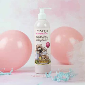 SYLVECO Szampon i odżywka 2w1 dla dzieci 3+ 300ml