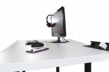 ИГРОВОЙ СТОЛ УГЛОВОЙ СТОЛ-ЛОФТ 240X160 СТАБИЛЬНЫЙ КОМПЬЮТЕР