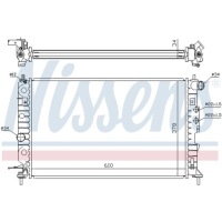 Купити Радіатор води opel vectra b 95-03, фото thumb