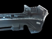 Audi q2 бампер задняя 2020rok ly9c 81a ga ibisweiss 81a807067b с Разборки, фото thumb