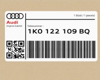 фото thumb №1, Wąż рідина охолоджуючої audi a3